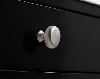 Brass Drawer Knob, Nickel-plating Pulls, Furniture Hardware