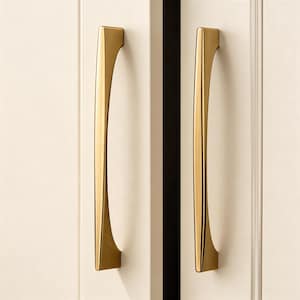 Gold Messing Garderobenknauf, moderne minimalistische Schrankgriff