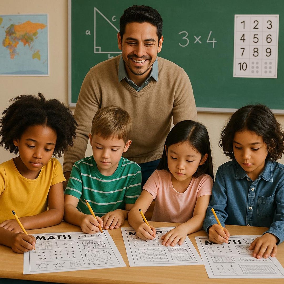 Let's Do Math Imagine Math Let's Do Math Activity Placemat - Etsy