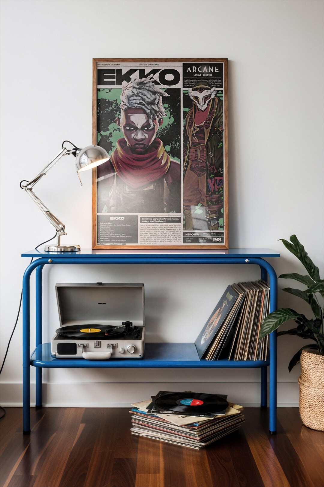 Ekko Arcane Poster, League of Legends Wall Art - Etsy