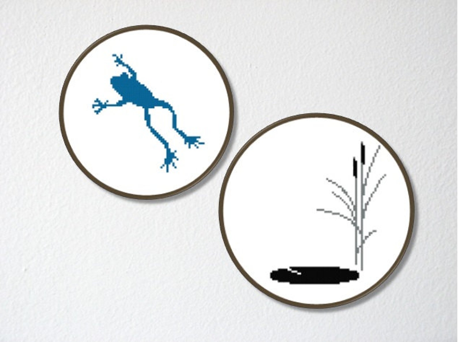 Counted Cross Stitch Pattern PDF. Instant Download. Leaping - Etsy