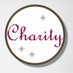 Counted Cross Stitch Pattern PDF. Instant Download. Charity. - Etsy