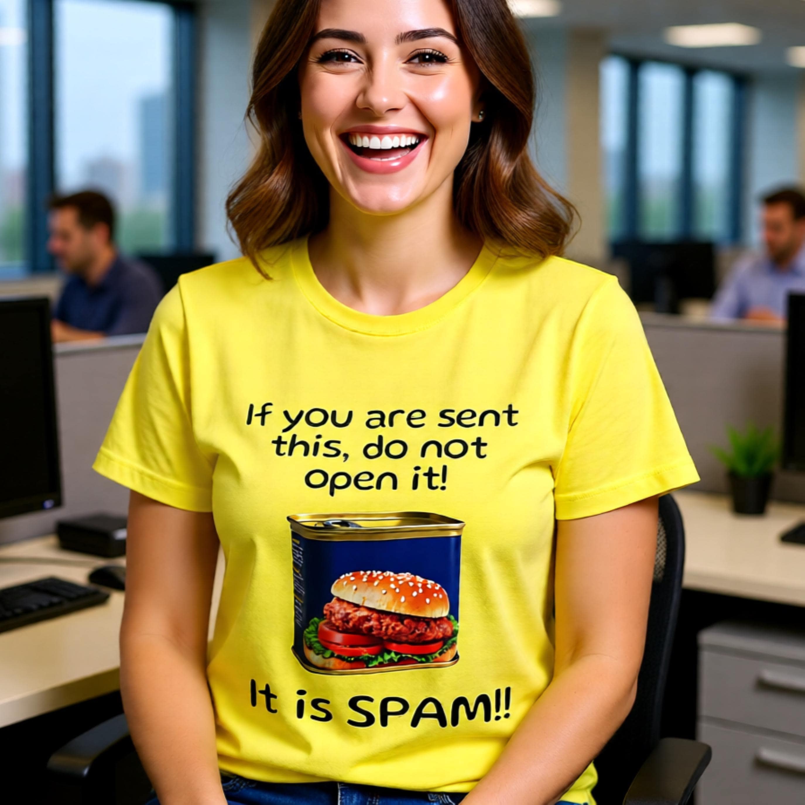 Funny Spam Pun T-shirt | If You Are Sent This Do Not Open It Shirt ...