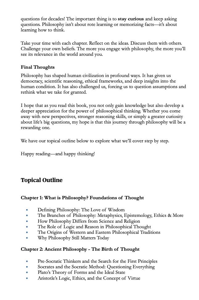 Philosophy Step by Step - From Ancient Wisdom to Modern Thought: Key Concepts, Theories ...