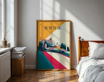Max Verstappen Suzuka 2025 Poster: F1 Racing Art, Red Bull Fan Gift