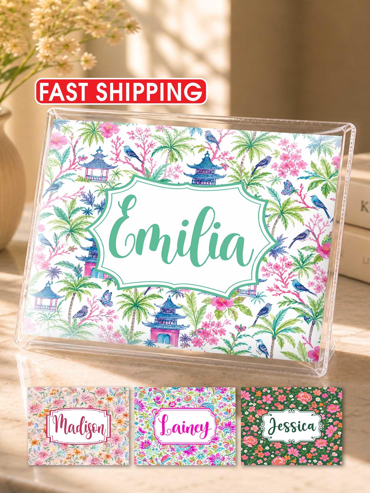 personalized mahjong card sleeve Mahjong Rule Cardholder main image 1