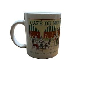 Vintage Cafe Du Monde-koffiekop