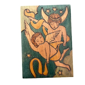 Vintage Engel Schmuckschatulle