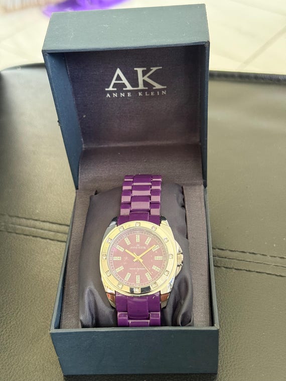 Anne Klein Purple Watch - image 2