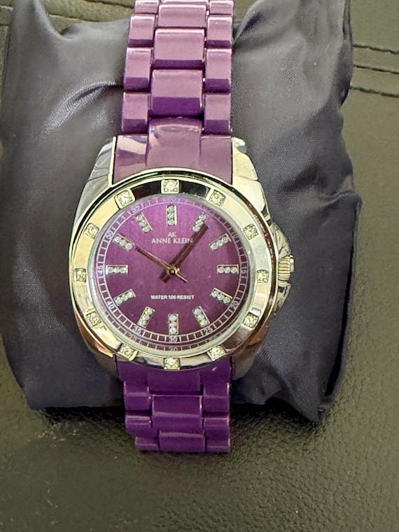 Anne Klein Purple Watch - image 1