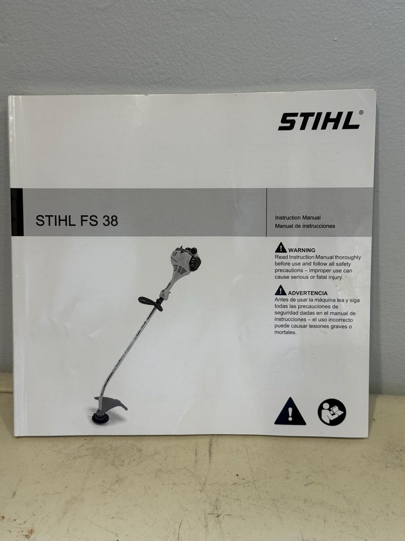 Stihl FS 38 Trimmer Manual - Etsy