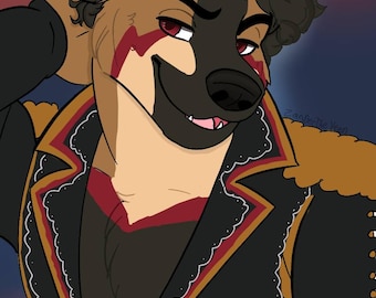 Benutzerdefinierte Büste Icon Furry Art Co