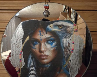 Guerrière amérindienne