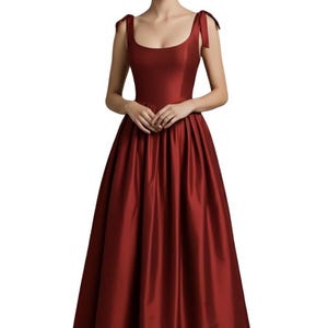 Taffeta Bridesmaid Dress - Etsy
