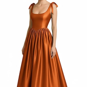 burnt orange taffeta dress Unique Off The Shoulder Burnt Orange Ruched Mermaid Prom Dress