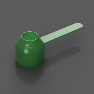 Pre-workout supplement Scoop 3D-print STL downloaden Fitnesscadeau Custom workout-dispenser voor atleten Sportschoolliefhebbers Afdrukbare beker goedkoop