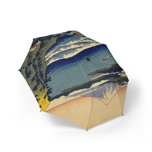Artistic Foldable Umbrella - Compact Weather Protection, Stylish Rain Gear, Unique Gift, Outdoor Recreation, Functional Art