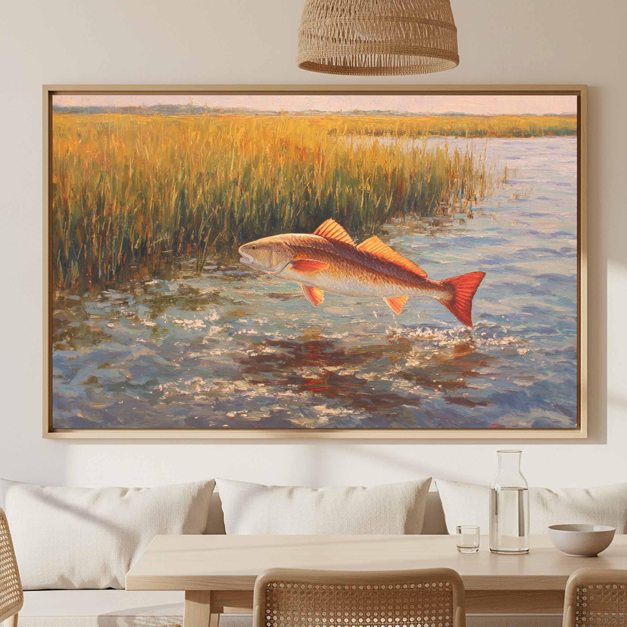 Wood Art Redfish - Etsy