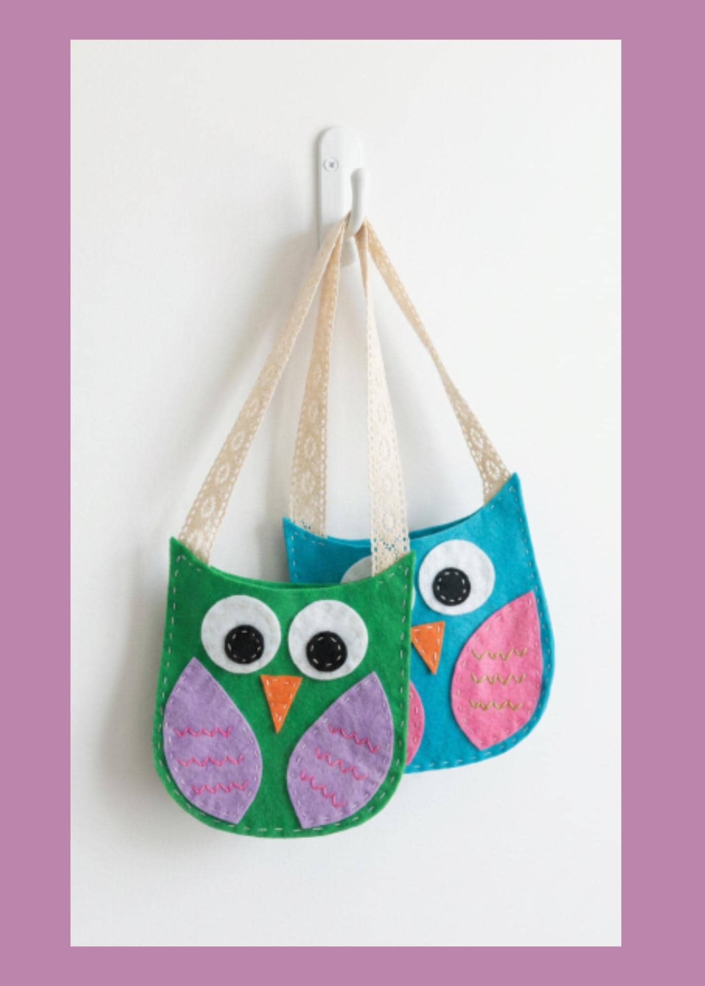 Vintage Sewing Pattern: Owl Purse (PDF Sewing Pattern) Childs Purse, Purse Sewing Pattern