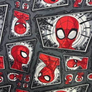 Spiderman Fabric 100% Cotton