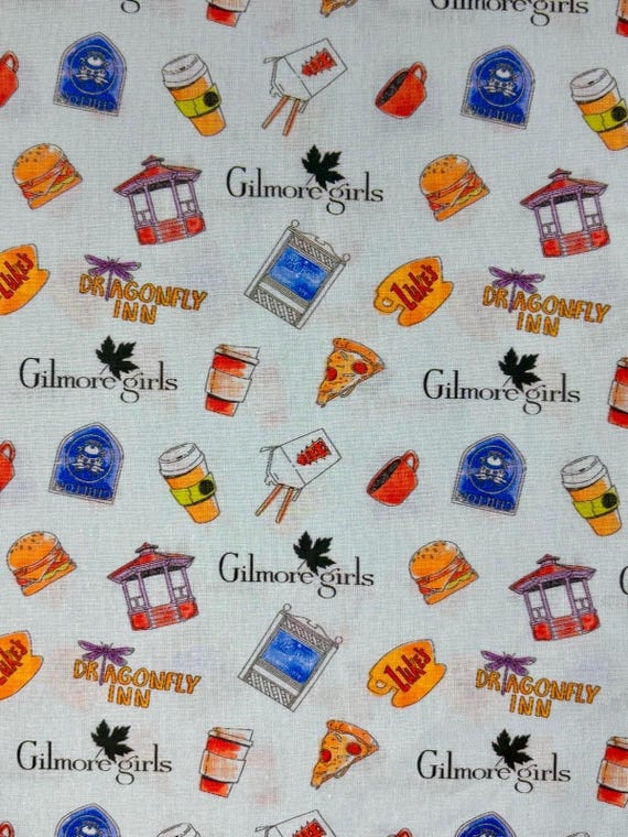 Gilmore Girls Fabric 100% Cotton