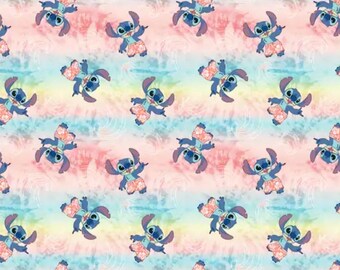 Lilo and Stitch Fabric 100% Cotton