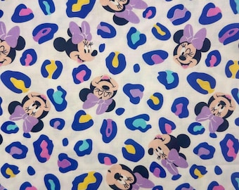 Tissu Minnie Mouse 100 % coton