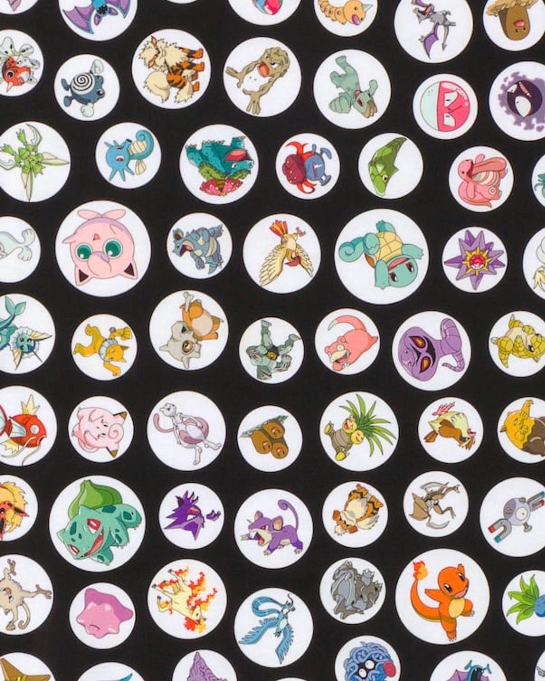 Pokemon Fabric 100% Cotton - Etsy