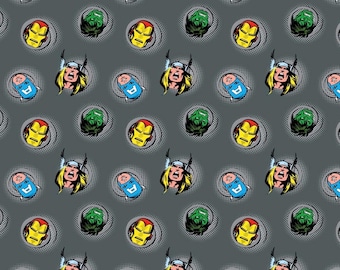 Tissu Avengers 100 % coton