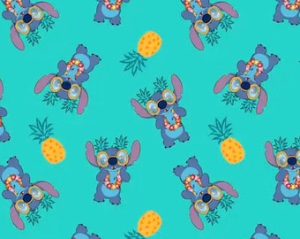 Lilo and Stitch Fabric 100% Cotton