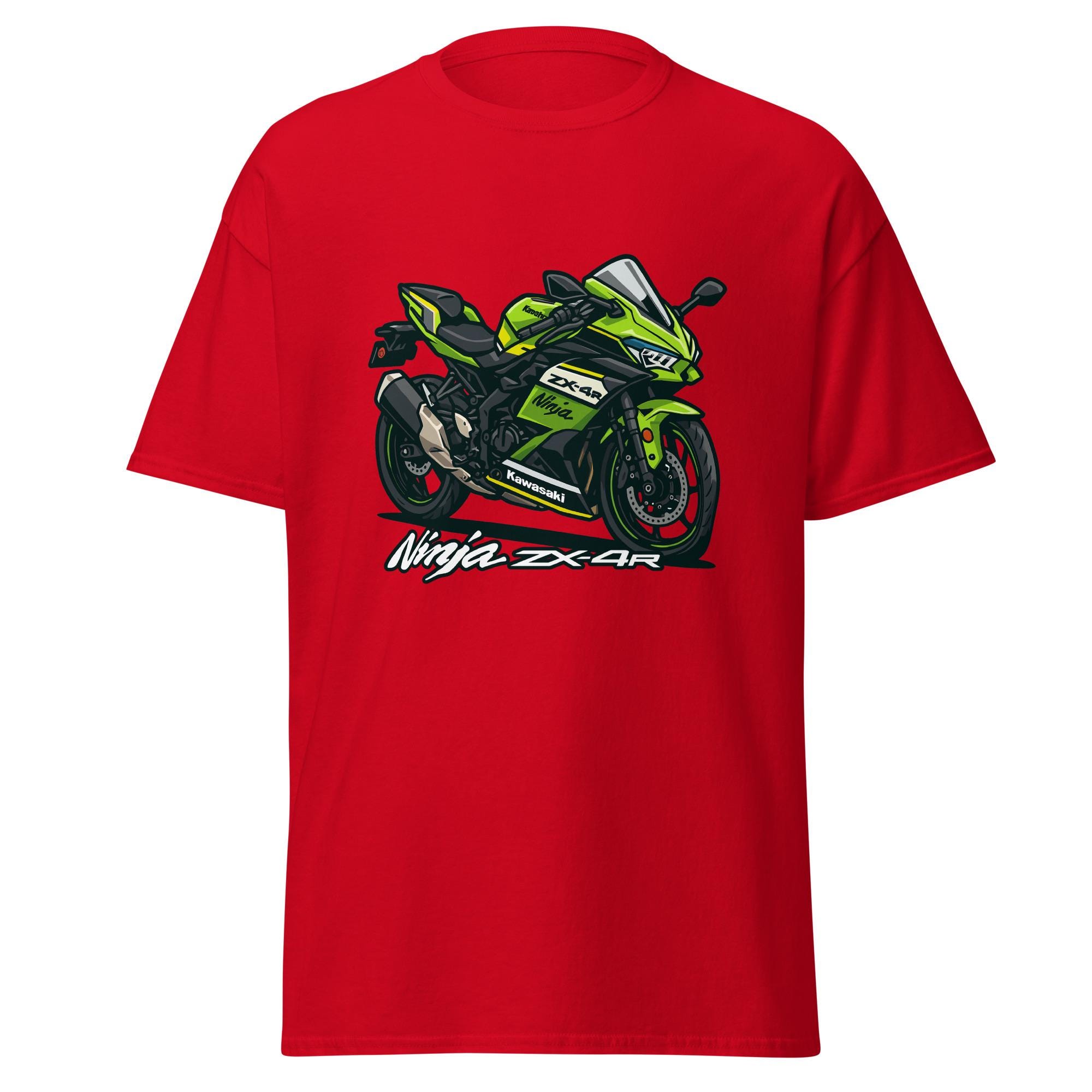 カワサキ Ninja ZX4RR Tシャツ | スポーツバイクライダーTシャツ