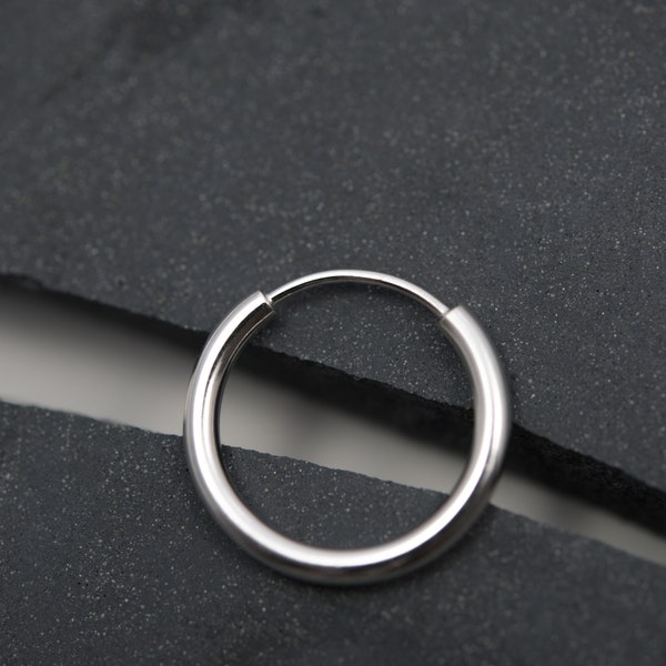 Simple bridge ring, silver modern jewelry