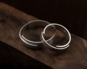 Couple band set, wedding rings, Alliance