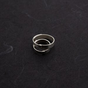 Couple band set, wedding rings, Alliance image 5