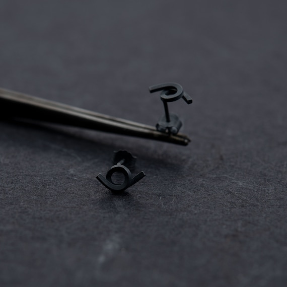 Boucles D'oreilles Puces Géométriques En Argent 925 - Sans Nickel - Cristal - Neuf Avec étiquettes