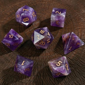 Amethyst dice - Etsy 日本