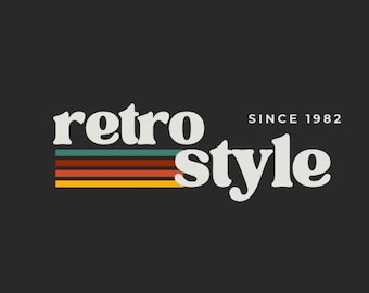 Retro Logo Templates: Vintage Business Branding, 9 Editable Designs