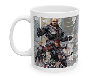 Star Wars The Bad Charge Becher, Clone Force 99 Becher | Star Wars Fan Geschenk | Sci-Fi Kaffeetasse für Sammler & Geeks
