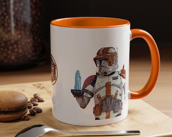 Star Wars Kommandant Cody Becher, Bestelle 66 Clone Trooper Kaffeetasse, Armee Sci-Fi Fan Geschenk