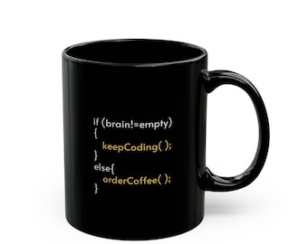 Funny Coding Coffee Mug | Programmer Gift | Funny Office Mug | Computer Science Drinkware | Techie Coffee Cup | Developer Office Mug