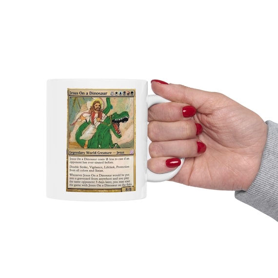 Jesus Magic the Gathering Card Mug, MTG Style Holy Jesus Coffee Cup, Funny Religious Coffee Cup,trading Card Parody Mug for Geeky Collectors - Etsy Jesus Magic the Gathering Card Mug, MTG Style Holy Jesus Coffee Cup, Funny Religious Coffee Cup,trading Card Parody Mug for Geeky Collectors - Etsy