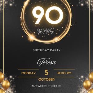 Custom Birthday Invitation Card