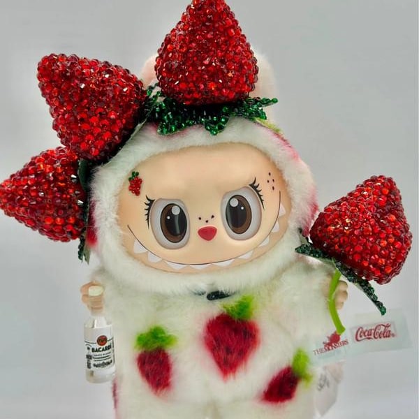 Strawberry Daiquiri Custom 17cm Bubu Monster Doll