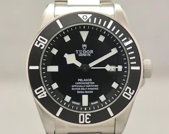 Tudor Pelagos zwarte wijzerplaat automatisch duikhorloge 42 mm titanium armband luxe Zwitserse chronometer 500 m waterdicht herenhorloge