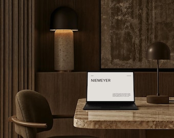 Laptop Mockup PSD | Geräte Mockup PSD | Minimal Ästhetisches Mockup PSD | Modernes Laptop Mockup | Website Mockup | Digitale Produkte