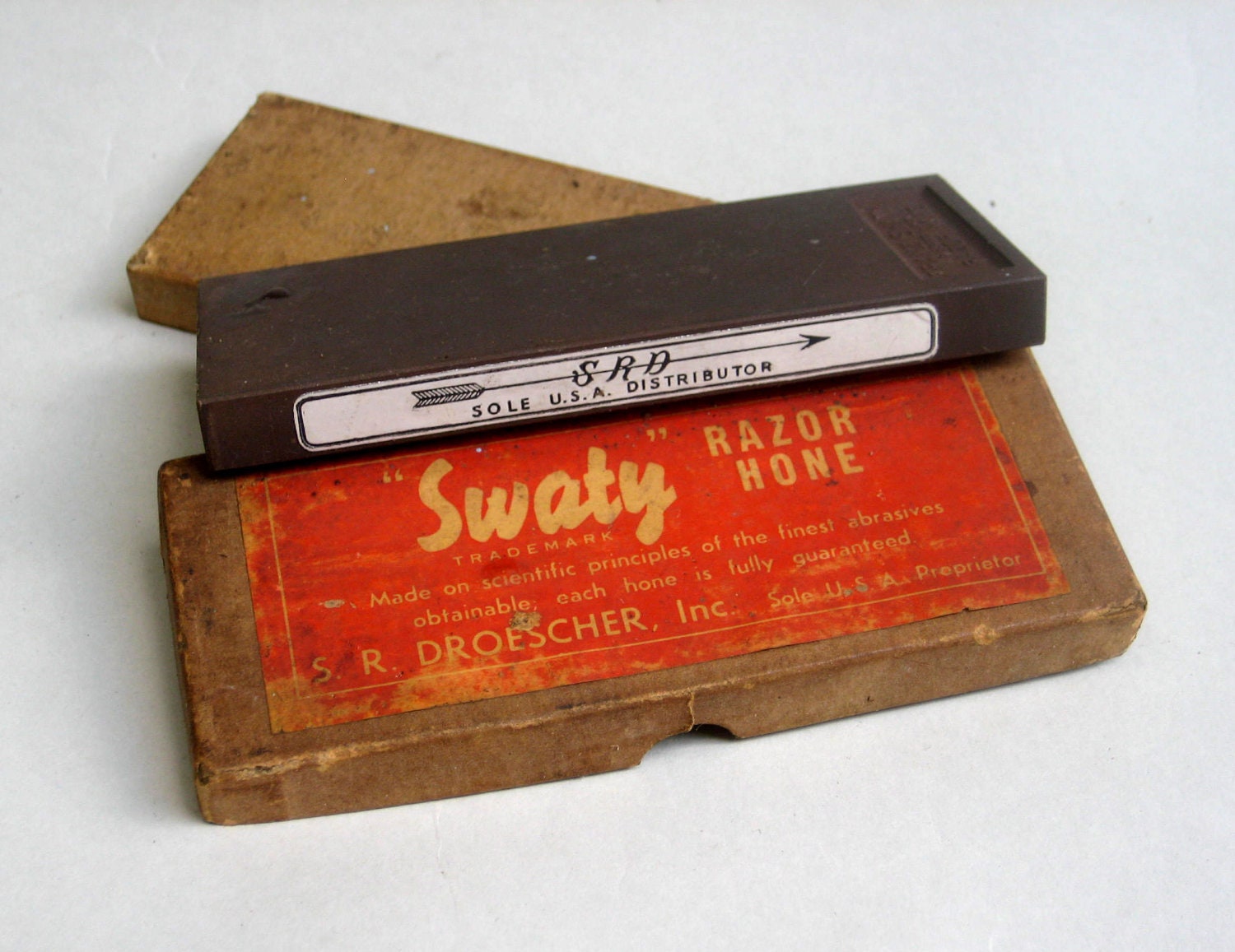 Vintage Franz Swaty Hone Sharpening Stone Straight Razor Etsy