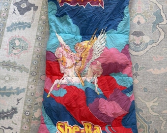 Sleeping bag Vintage 1985 She-Ra Princess of Power Mattel Pro Slumber
