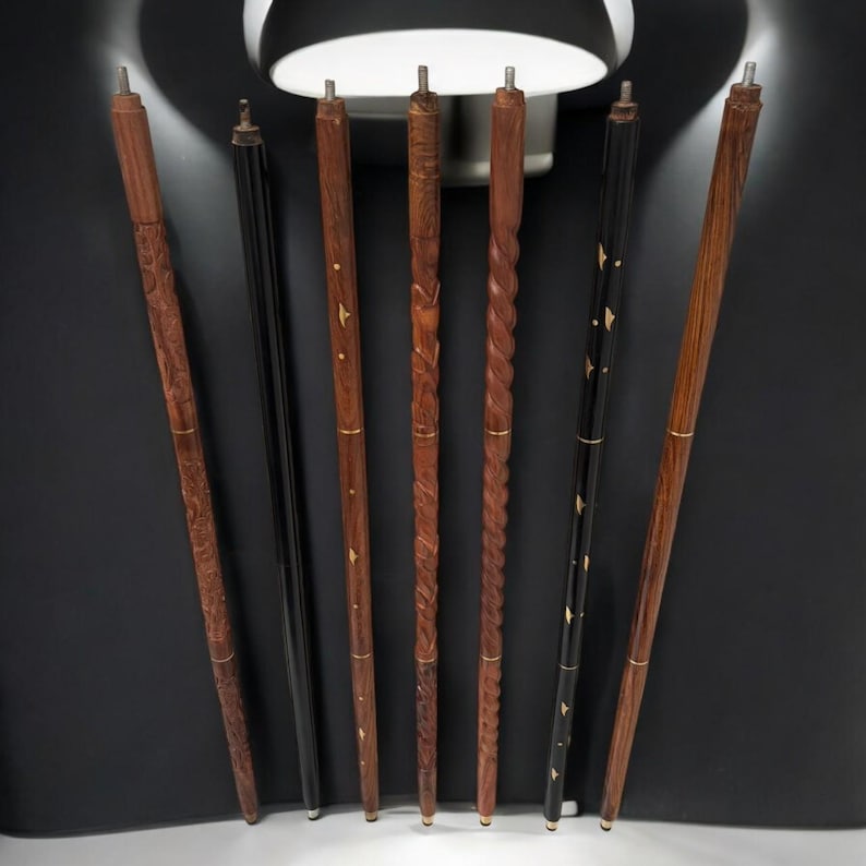 Handcrafted Folding Wooden Walking Cane | Floral Carved Travel Stick - Etsy