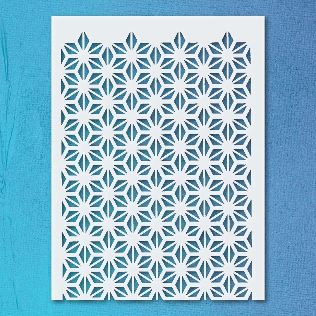Geometric Repetitive Pattern Stencil for Creative Textures and Designs ...