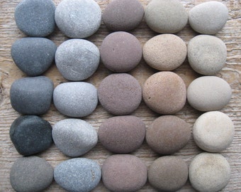 BEACH Stone Cabinet Knobs Stone Drawer Pulls  CUSTOM ORDERS